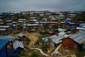 More than 700,000 Rohingya have fled Myanmar for Bangladesh since the Myanmar military started cracking down on the ethnic minority group. The influx of refugees into the refugee camps of southen Myanmar's Cox's Bazar has led to overcrowding, which results in poor conditions and food scarcity.