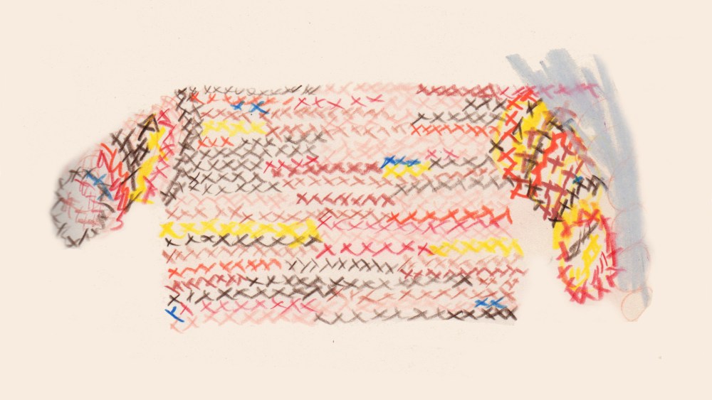 Eckhaus Latta x Whitney Sweater Illustration