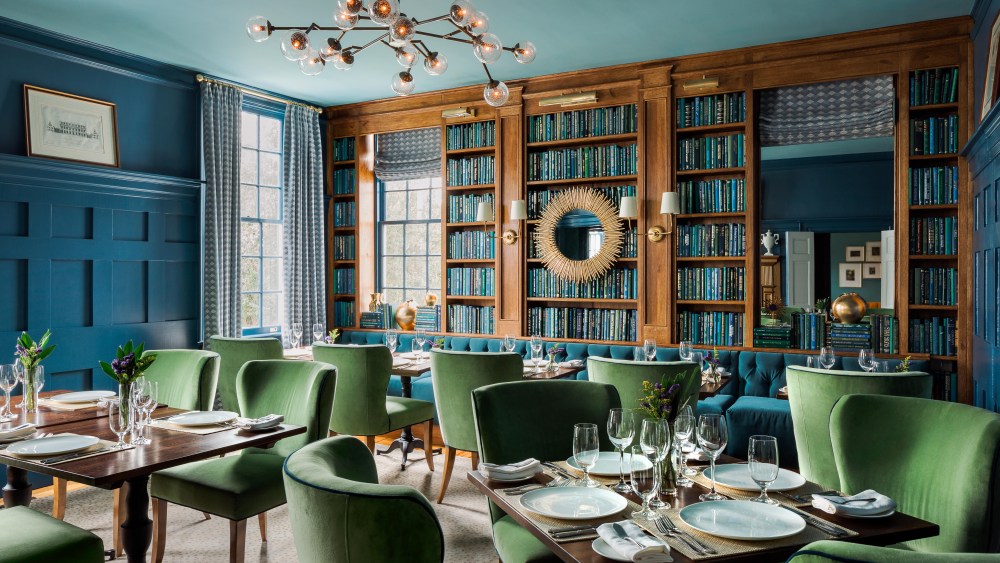 The library at The Clifton.