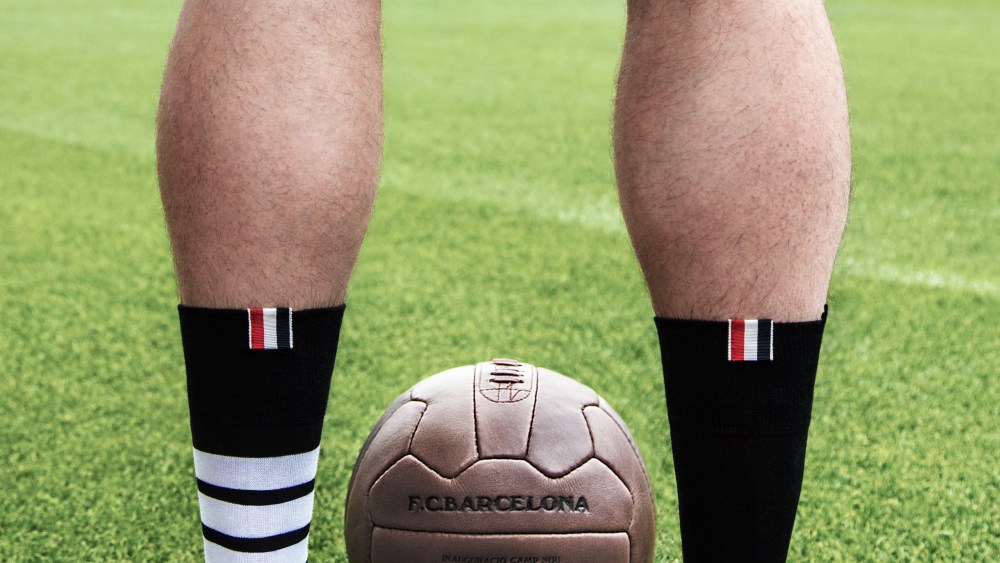 Thom Browne will be outfitting the FC Barcelona soccer club.