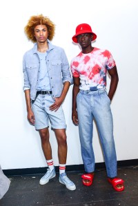 Backstage at Todd Snyder Men's Spring 2019