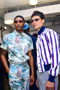 Backstage at Todd Snyder Men's Spring 2019