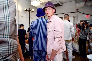 Backstage at Todd Snyder Men's Spring 2019