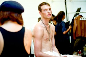 Backstage at Todd Snyder Men's Spring 2019