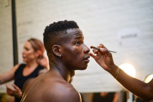 Backstage at Todd Snyder Men's Spring 2019