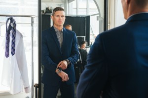 Behind-the-scenes of the new Van Heusen Flex campaign shoot with UFC fighter Stephen Thompson.
