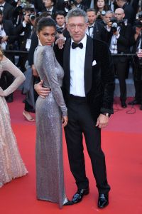 Tina Kunakey di Vita and Vincent Cassel