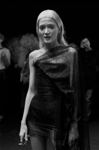 Annabelle Neilson in Alexander McQueen's 'Joan of Arc' show in London, 1998
