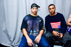 Backstage at Willy Chavarria Men's Spring 2019