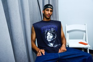 Backstage at Willy Chavarria Men's Spring 2019