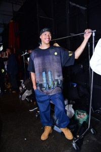 Backstage at Willy Chavarria Men's Spring 2019