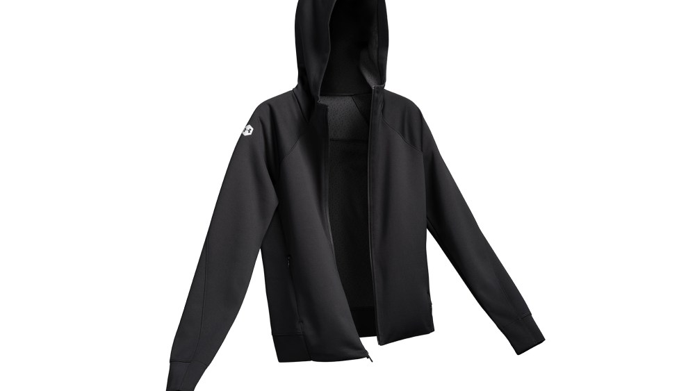 Under Armour's women's recovery track jacket.