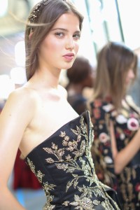 Backstage at Zuhair Murad Couture Fall 2018