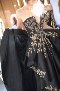 Backstage at Zuhair Murad Couture Fall 2018