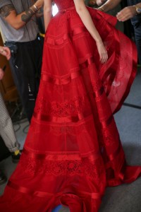 Backstage at Zuhair Murad Couture Fall 2018