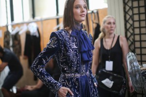 Backstage at Zuhair Murad Couture Fall 2018