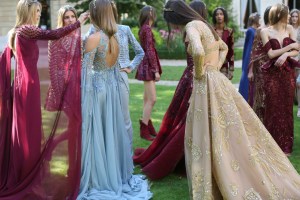 Backstage at Zuhair Murad Couture Fall 2018