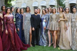 Backstage at Zuhair Murad Couture Fall 2018