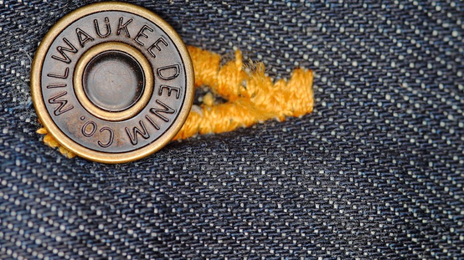 button on jean