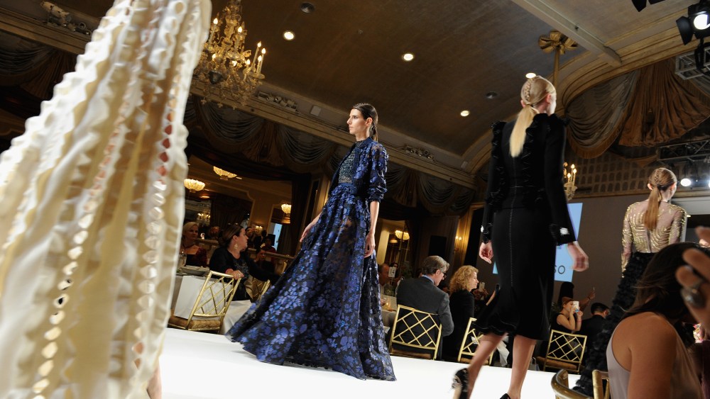 NEW YORK, NY - SEPTEMBER 21:  Models walk the runway during Fashion 4 Development's 6th Annual Official First Ladies Luncheon at The Pierre Hotel on September 21, 2016 in New York City.  (Photo by Craig Barritt/Getty Images for Fashion 4 Development )
