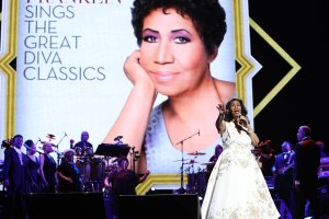 Aretha Franklin'Clive Davis: The Soundtrack of Our Lives' premiere, Tribeca Film Festival Opening Night, Concert, New York, USA - 19 Apr 2017