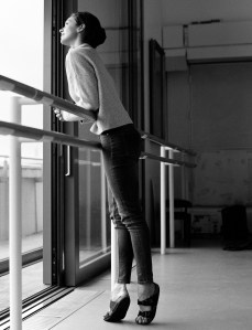 Birkenstock took an "authentic" approach by capturing an artist, dancer, actress and sports fan at home in their own pairs of Birkenstock shoes. Ñ Misty White Sidell