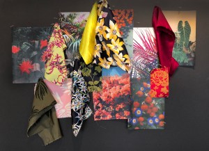 "Mixed florals and texture" - Cinq  Sept