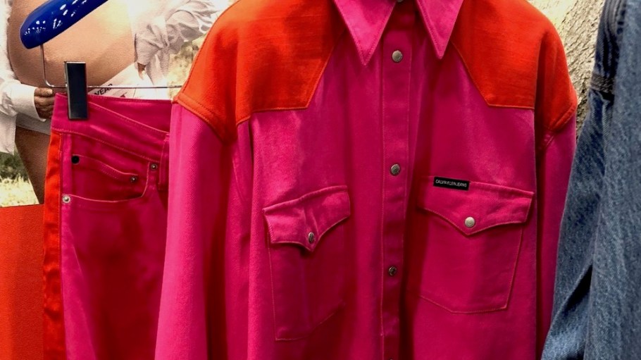 Calvin Klein pink outfit
