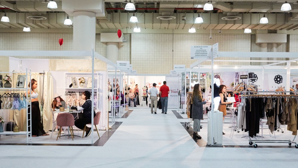 The Curve lingerie trade show.
