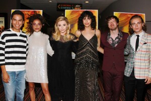 - New York, NY - 8/1/18 -A Special New York Screening of "THE MISEDUCATION OF CAMERON POST". The Film stars Chloe Grace Moretz and will open in Theaters Aug 3 2018 -Pictured Forrest Goodluck, Sasha Lane , Chloe Grace Moritz , Desiree Akhaven , John Gallager Jr. and Christopher Dylan White -Photo by: Dave Allocca/Starpix-Location: Cinema 123