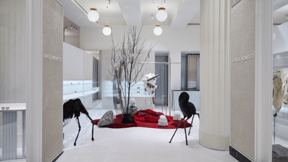 Gentle Monster permanent space in Selfridges