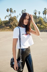 A look from the Karl Lagerfeld x Kaia capsule.