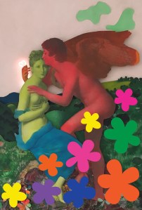 "Collection Les FleursInspired by Martial Raysse, Tableau Simple et Doux" - Lisa Perry