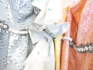 The Spring/Summer 19Õ collection is fully of dreamy ethereal pieces paired together in maximal floral printed looks. Think Jane Austen meets Laura Ashley. Head to toe matching bags and shoes to belts dresses and jackets.- Alexandra O'neill, Markarian