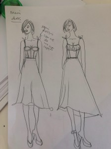 "I must have spent 2 months sketching and sketching and sketching. My inspiration was drawn from the early 2000s. It was a very formative time for me as I was navigating as a foreigner in the United States. It was amidst “pop” culture and I was absorbing everything like a sponge. Me and my little sister used to stay up all night watching "MTV Tubes"." Alexia Elkaim, Miaou