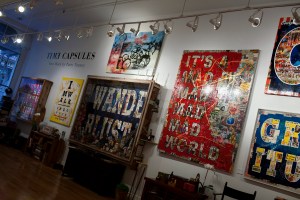 Inside Peter Tunney's exhibition "Time Capsules."