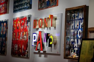 Inside Peter Tunney's exhibition "Time Capsules."