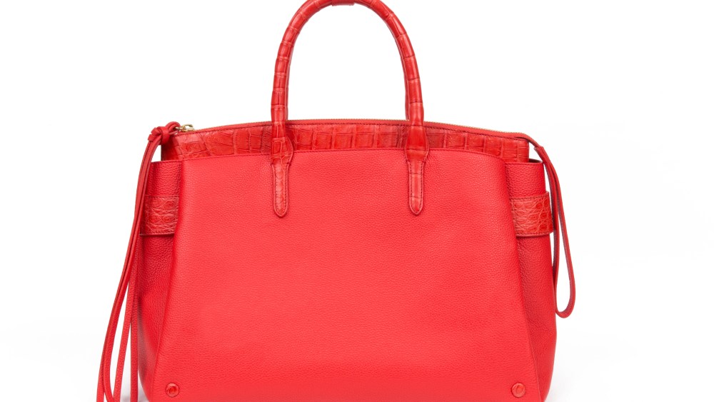 A new leather design by Nancy Gonzalez.