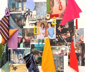 "We wanted to give our woman clothes that were both elegant and full of life. This season, we looked to our Indian heritage, combining the classic style of Maharani Gayatri Devi with our own sense of joie de vivre." - Sachin & Babi