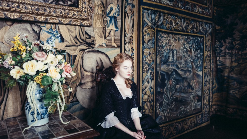 Emma Stone in the film THE FAVOURITE. Photo by Yorgos Lanthimos. © 2018 Twentieth Century Fox Film Corporation All Rights Reserved
