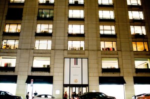 Thom Browne experience at Barneys New York Madison Avenue Flagship.