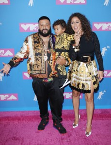 DJ Khaled with his family.