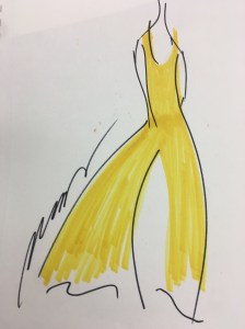 "Cadmium Yellow" - Yeohlee
