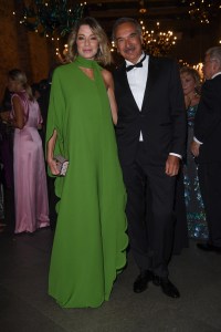 Stefania Rocca and Carlo Capasa