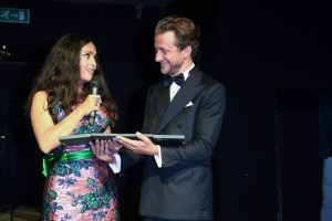 Salma Hayek and Francesco Carrozzini