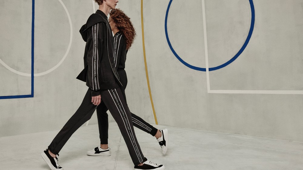 Looks from the Suede 50 Karl Lagerfeld capsule.