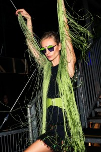 Backstage at Emporio Armani RTW Spring 2019