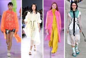 From Left: Milly, Claudia Li, Kate Spade and John Elliott