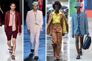 From Left: Boss, Prabal Gurung, Telfar and Michael Kors