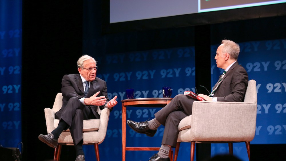 Bob Woodward Won’t Reassure Anyone About Trump